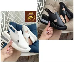 صندل طبی لژدار رکابدار زنانه روژانا