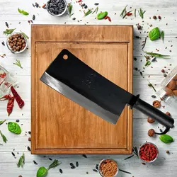 ساطور قصابی ضربه زن و استخوان شکن 37 سانتی متر - Sator k-4 - رامیز کالا - ramiz kala