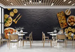 پوستر رستوران و فست فود طرح ترکیب غذای ایتالیایی