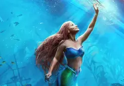 پوستر اتاق کودک و نوزاد طرح پری دریایی