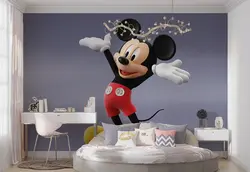 پوستر اتاق کودک و نوزاد طرح کارتون میکی موس