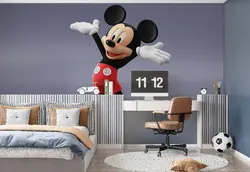 پوستر اتاق کودک و نوزاد طرح کارتون میکی موس