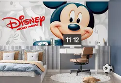 پوستر دیواری برای اتاق کودک و نوزاد طرح میکی موس