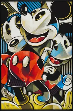 پوستر اتاق کودک و نوزاد طرح کارتونی میکی موس