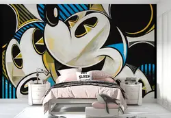 پوستر اتاق کودک و نوزاد طرح کارتونی میکی موس