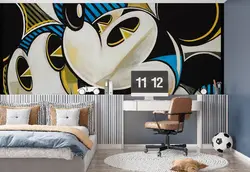 پوستر اتاق کودک و نوزاد طرح کارتونی میکی موس