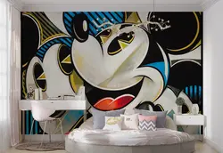 پوستر اتاق کودک و نوزاد طرح کارتونی میکی موس