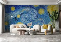 کاغذ دیواری هنری طرح خاص نماد همه گیری ویروس کرونا