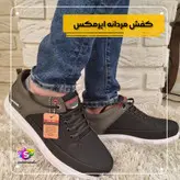 کفش مردانه ایرمکس رنگ مشکی طوسی