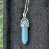 گردنبند منشوری شب تاب کد4