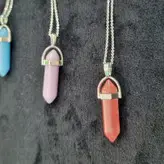 گردنبند منشوری شب تاب کد4