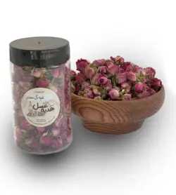 غنچه گل محمدی | هدیه عسل