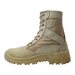 پوتین کوهنوردی پاراشوت چرم گاوی طرح خاکی PARASHOT