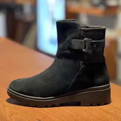 بوت زنانه کلارکس Clarks Calla Mid - کیف و کفش چرم برند کلارکس
