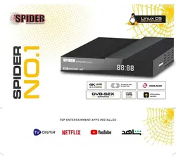 گیرنده و ستاپ باکس Spider No.1 Plus