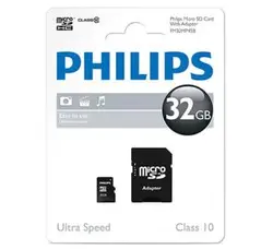 Philips Class 10 microSDHC - 32GB