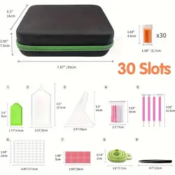 ظروف ذخیره سازی نقاشی با الماس