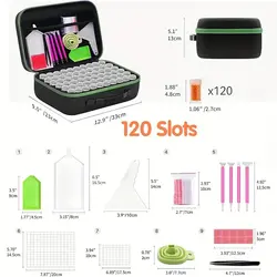 ظروف ذخیره سازی نقاشی با الماس