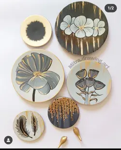 ست دیوار کوب توسی وخاکستری