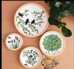 ست دیوار کوب پرنده برگ