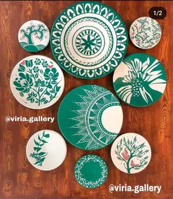 ست دیوار کوب سبز