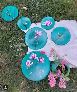 ست دیوار کوب گل