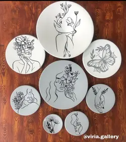 ست دیوار کوب دخترونه