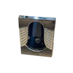 توالت زمینی کوتینگ مشکی طلایی