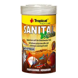 نمک آکواریوم تروپیکال مدل Sanital وزن 120 گرم