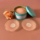 پد سینه مدل نیپل سیلیکونی طرح گل بسته 10 عددی