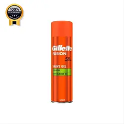 ژل اصلاح ژیلت Gillette مدل Fusion 5 اورجینال حجم ۲۰۰ میل