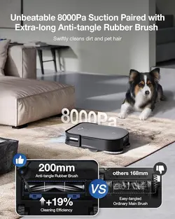 جارو رباتیک مدل ECOVACS X2 OMNI (مشکی)
