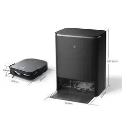جارو رباتیک مدل ECOVACS X2 OMNI (مشکی)