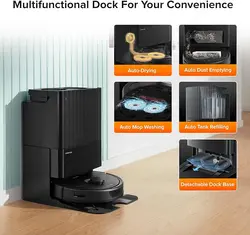 جاروبرقی رباتیک هوشمند شیائومی مدل Roborock Q Revo Max V