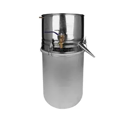 گلاب گیر 80 لیتری (دستگاه تقطیر) استیل مدل TS-G70L
