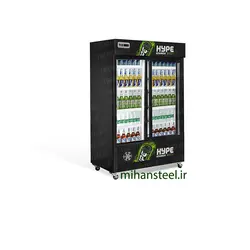 یخچال نوشیدنی دو درب طرح هایپ مدل HYPE-10