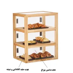 شو کیک چوبی دکراتیو مدل TF-W4