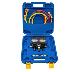 گیج دوقلو ولیو VRM2-B-0401 (منیفولد سرویس فشار و گازگیری) - نوید سرما