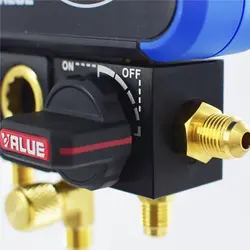 گیج دوقلو ولیو VRM2-B-0401 (منیفولد سرویس فشار و گازگیری) - نوید سرما