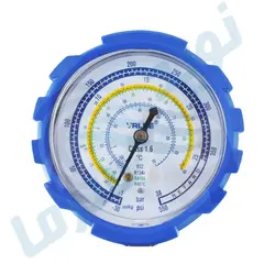 گیج تکی ولیو فشار پایین مدل VALUE VMG-1-U-L آبی رنگ - نوید سرما