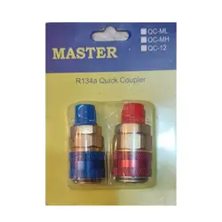 تبدیل یا کوپلر شارژ گاز کولر خودرو Master مدل QC-12 - نوید سرما