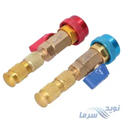 کوپلینگ سوزن باز کن کولر خودرو بدون نشتی گاز - نوید سرما