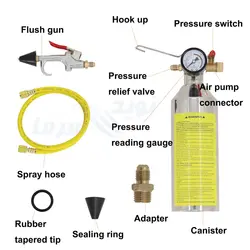 مخزن شستشوی سیکل تبرید ( مخزن فلاشینگ ) - نوید سرما