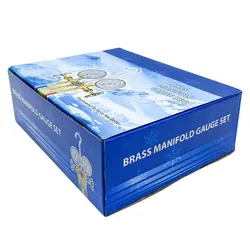 گیج دوقلو گازگیری کولر و یخچال - نوید سرما