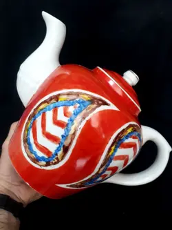 قوری ۱۰کپ مجلسی طرح روس