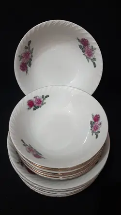 کاسه ۱۸سانتی موجی قدیمی