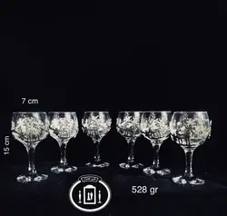 جام کریستال نقره مدل گوزنی ریخته گری مومی ممتاز عیار ۸۴ استاندارد ایران