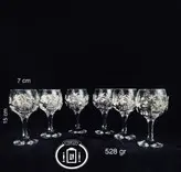 جام کریستال نقره مدل گوزنی ریخته گری مومی ممتاز عیار ۸۴ استاندارد ایران