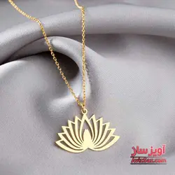 گردنبند یوگا (گل لوتوس) کد 102484