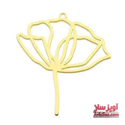 گردنبند گل شقایق کد 102146